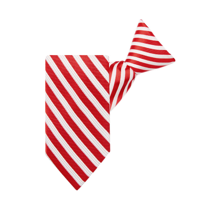 Kid's Candy Cane Stripe 11" Clip-On Tie