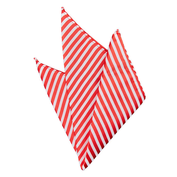 Candy Cane Stripe Pocket Square