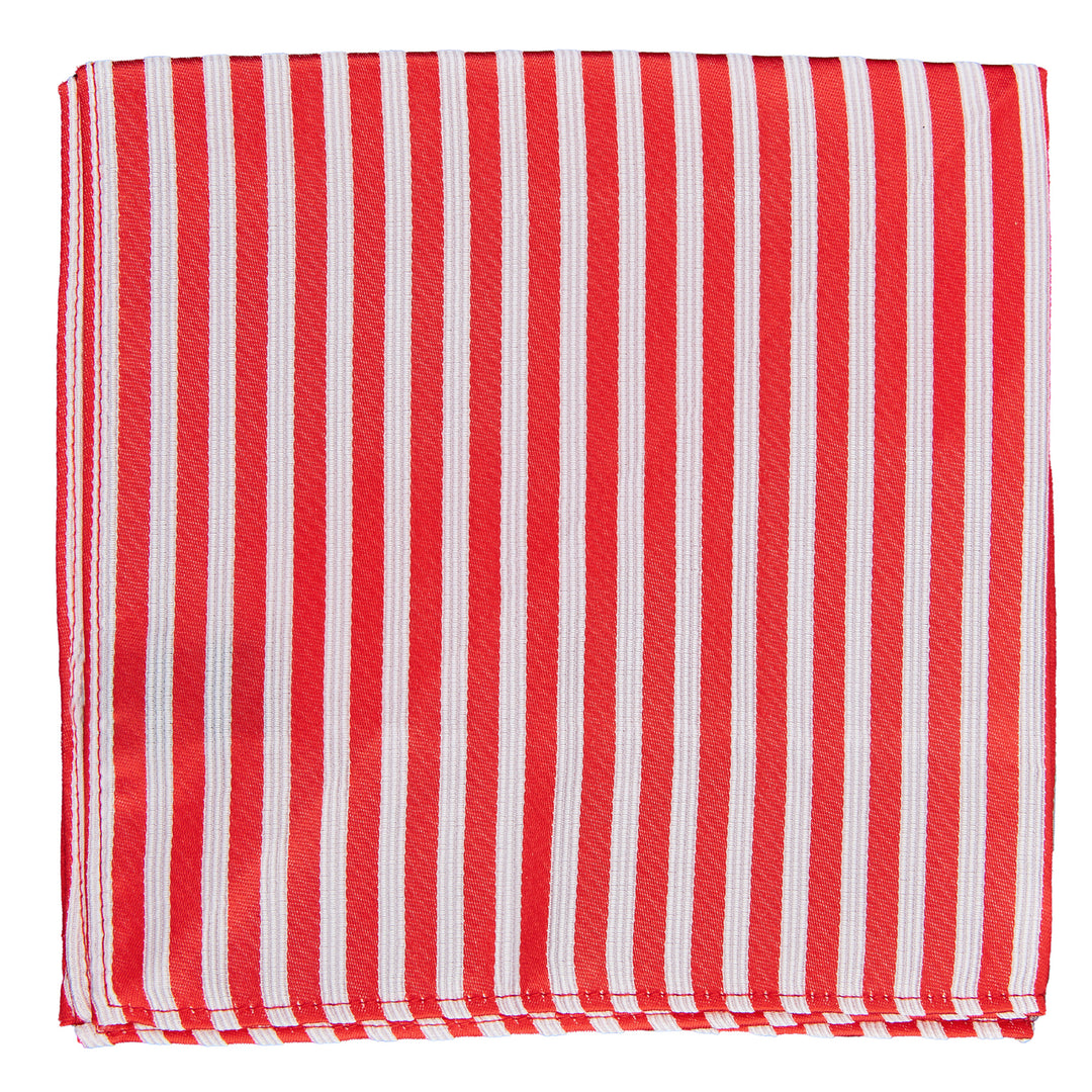 Candy Cane Stripe Pocket Square