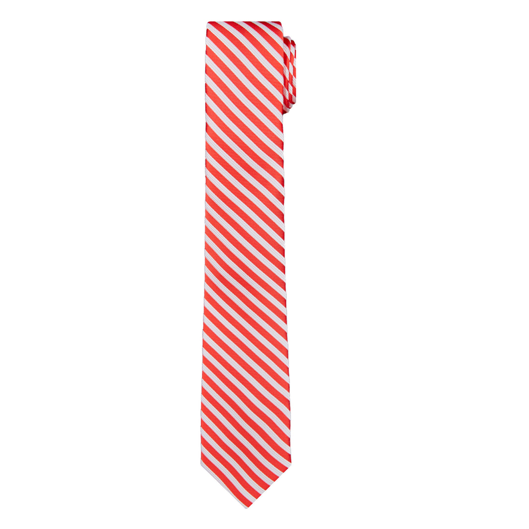 Candy Cane Stripe Slim Tie