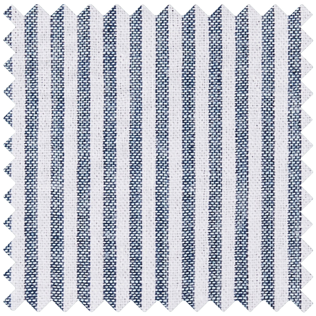 Seersucker Tie - Navy Blue
