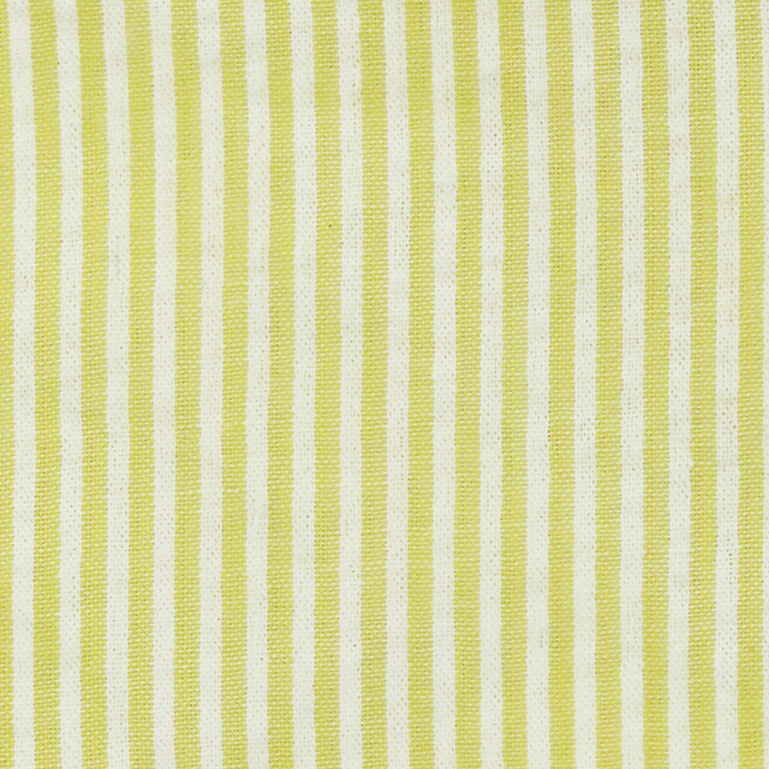 Seersucker Striped Banded Bow Tie - Yellow