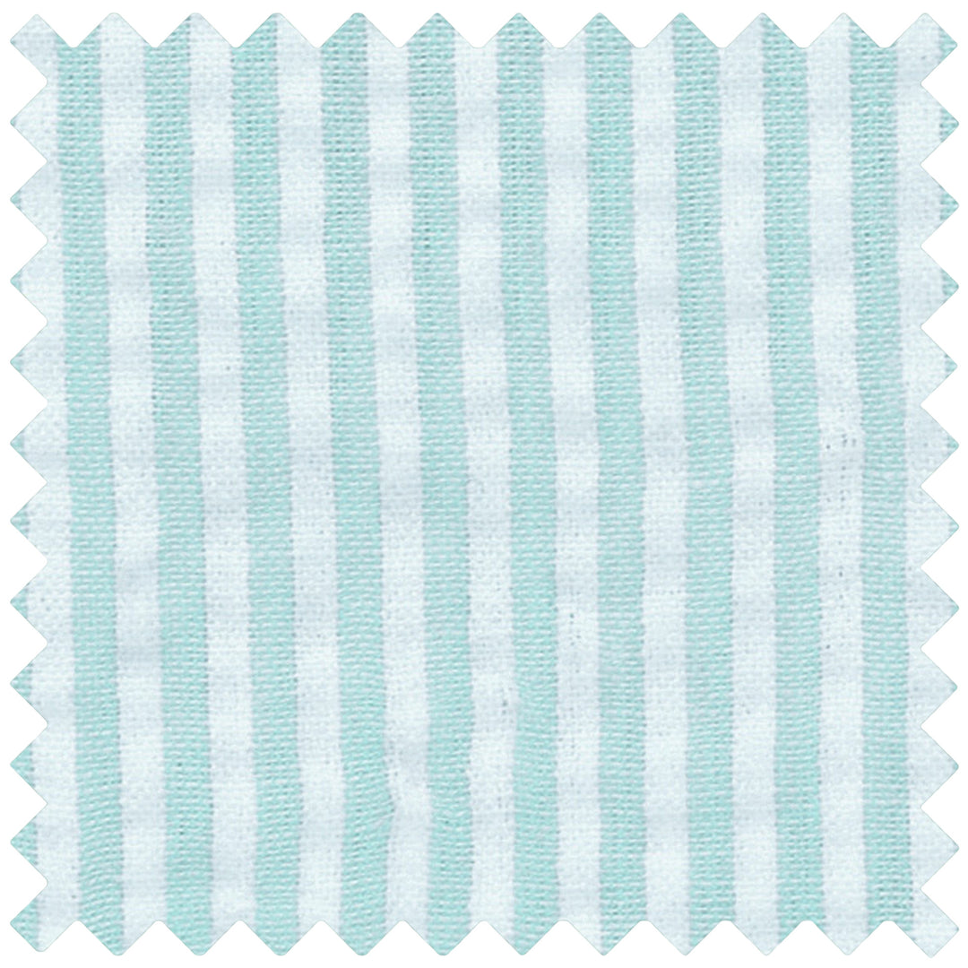 Seersucker Tie - Turquoise