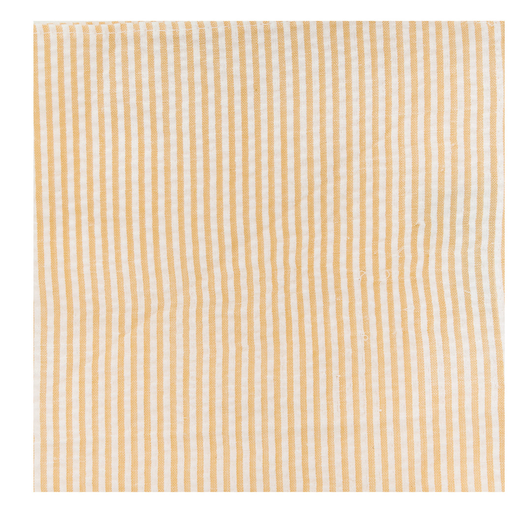 Wedding Seersucker Striped Pocket Square - Peach