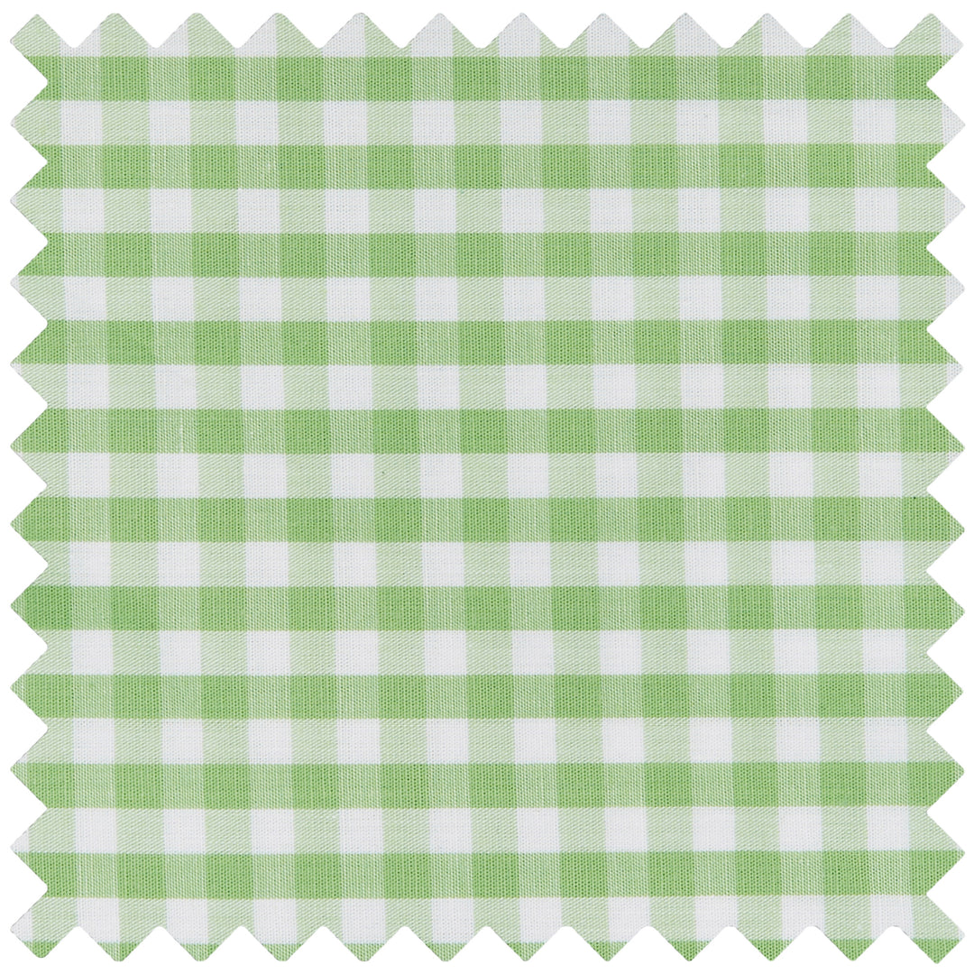 Gingham Tie - Lime Green