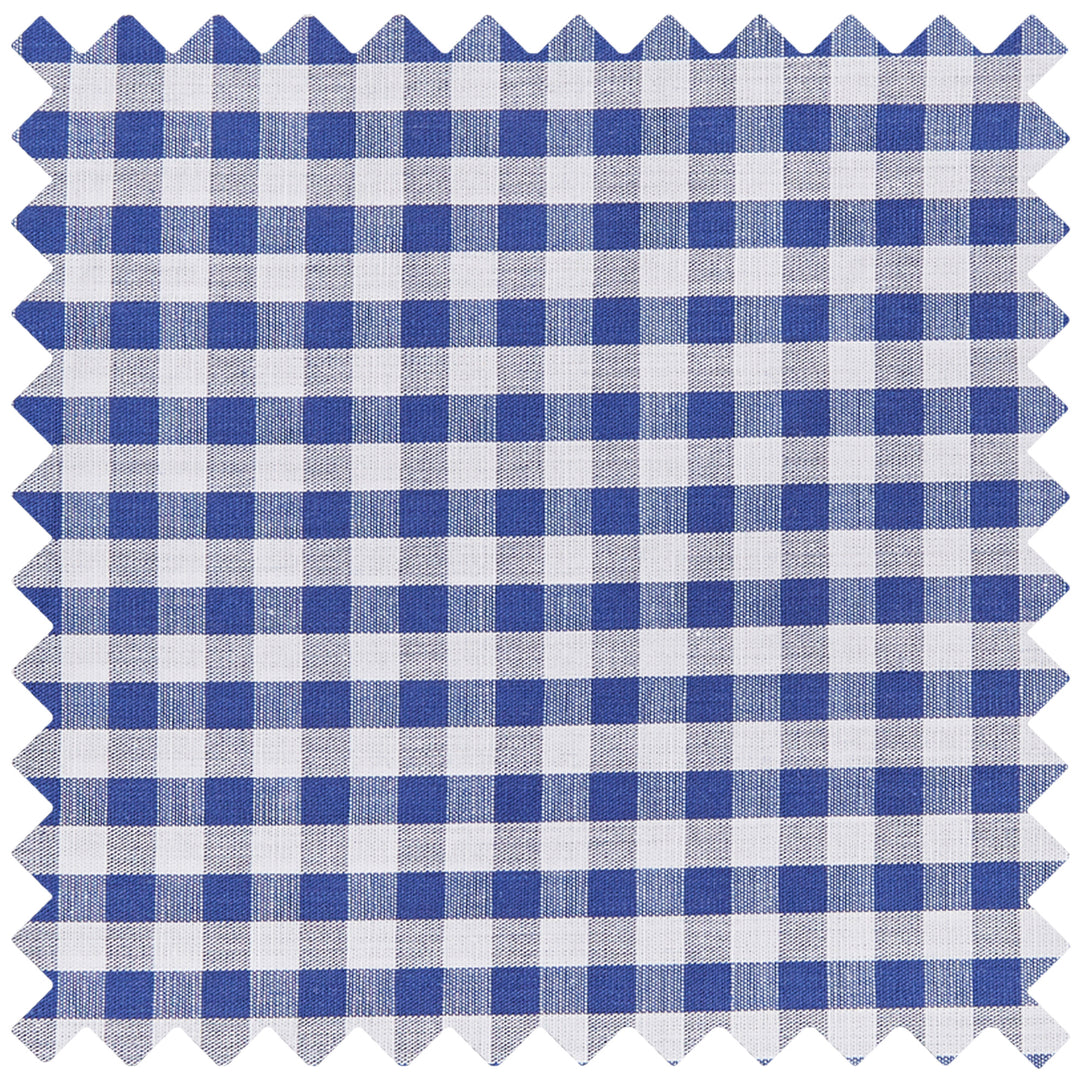 Gingham Tie - Royal Blue