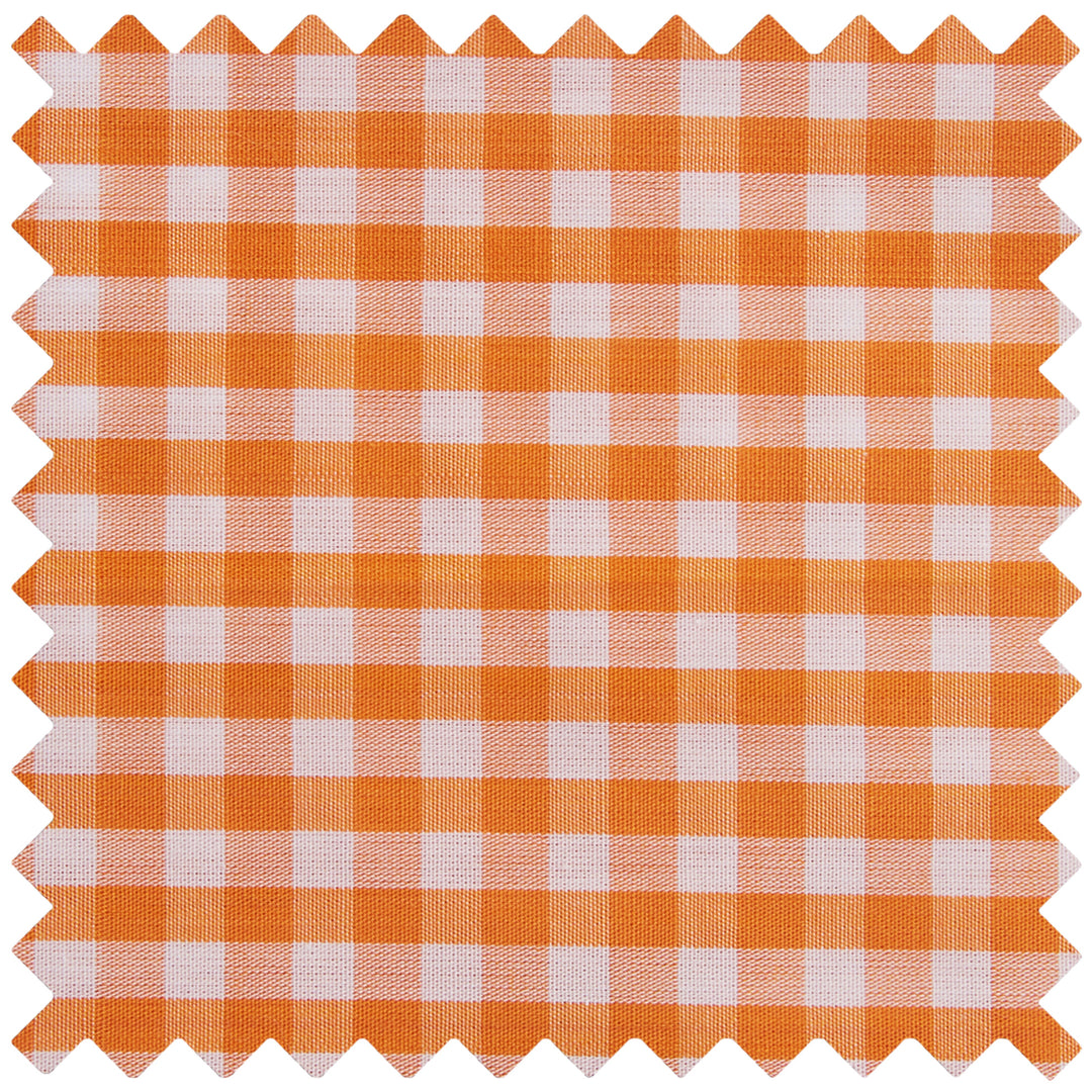 Gingham Tie - Orange