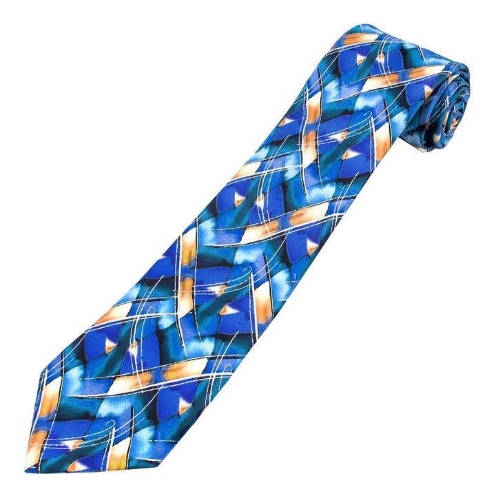 Jerry Garcia Northern Lights Tie - Blue