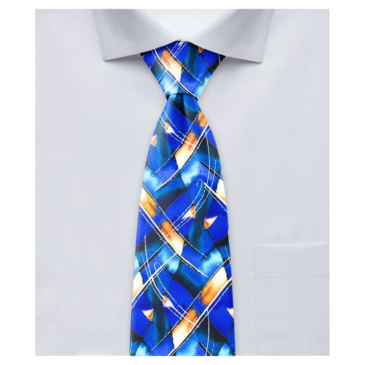 Jerry Garcia Northern Lights Tie - Blue