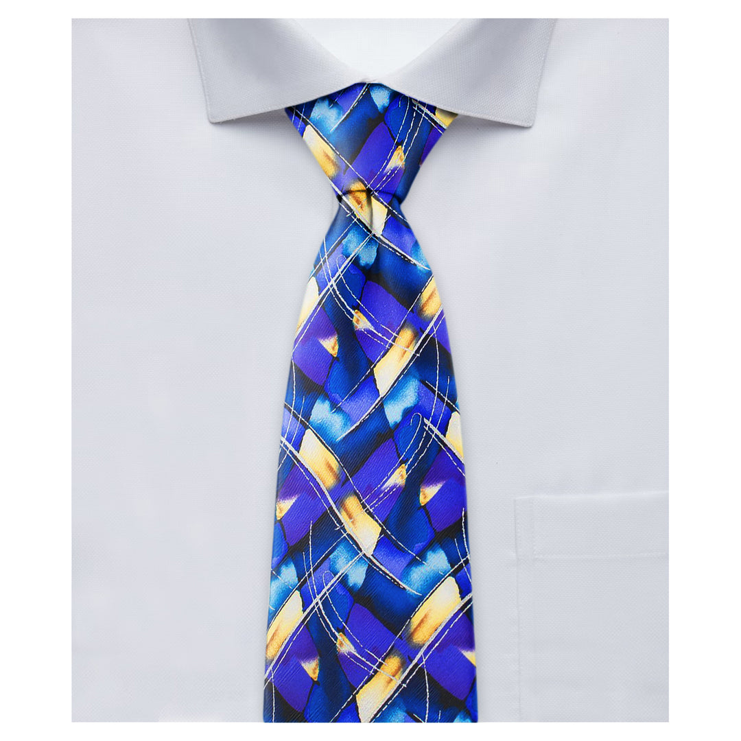 Jerry Garcia Northern Lights Tie - Purple