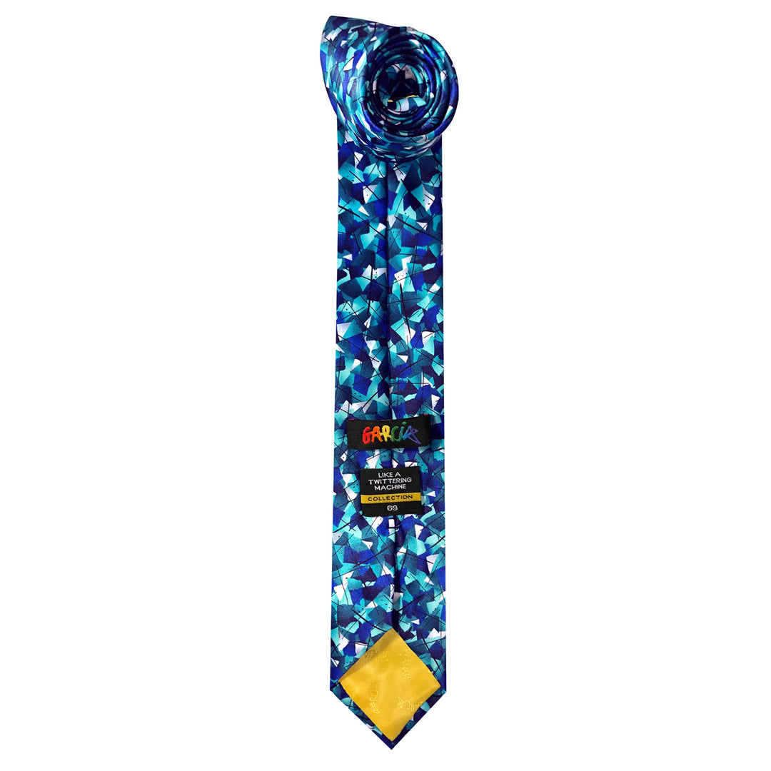 Jerry Garcia Like A Twittering Machine Extra Long Tie