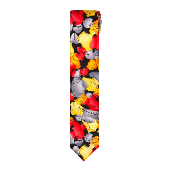 Jerry Garcia Silk Beehive Tie - Red