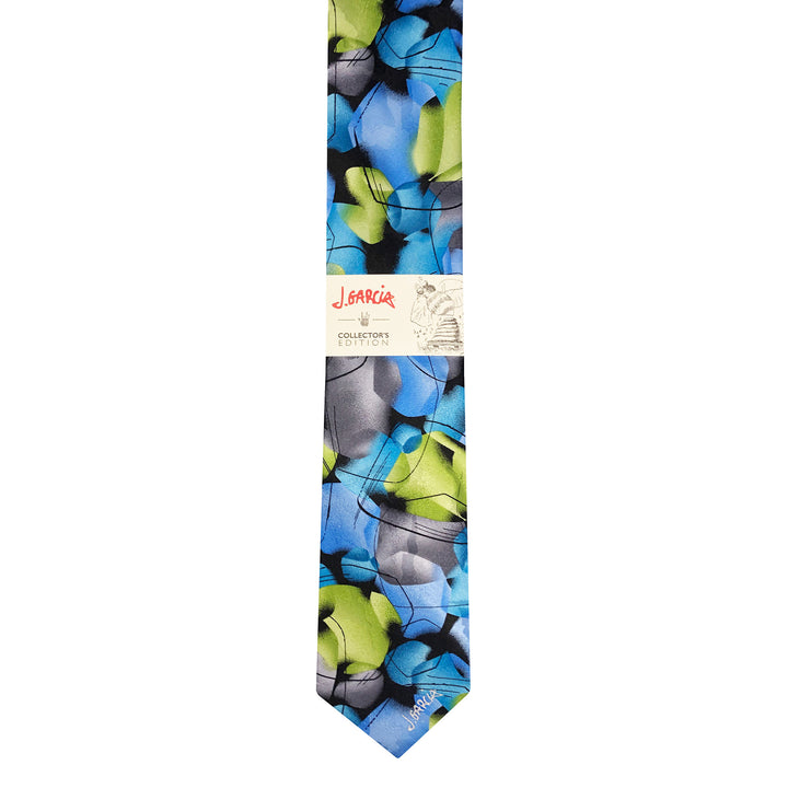 Jerry Garcia Silk Beehive Tie - Aqua