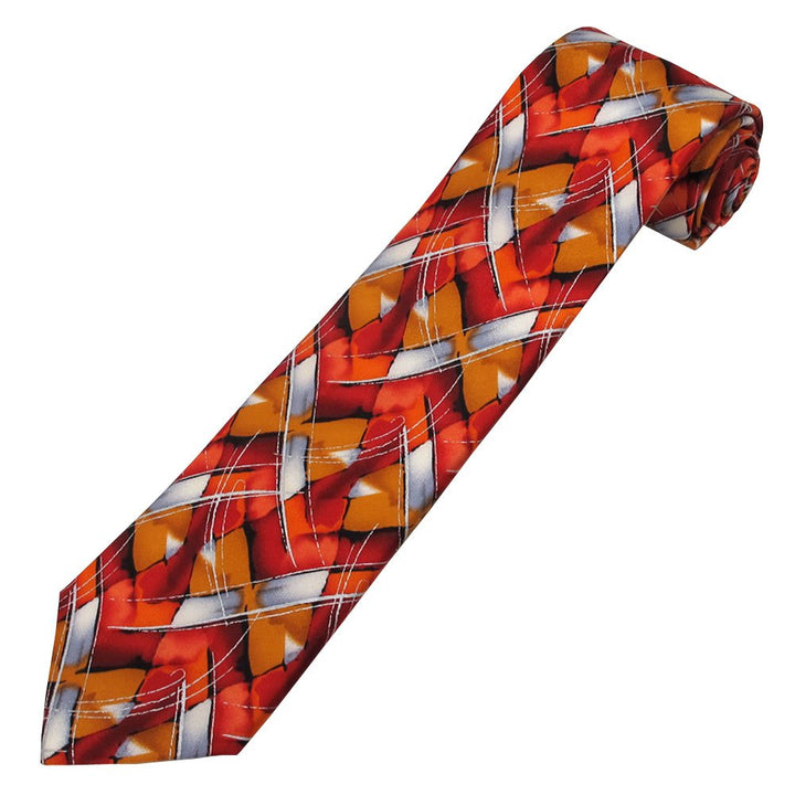 Jerry Garcia Northern Lights Tie - Red