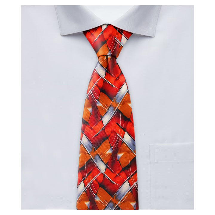 Jerry Garcia Northern Lights Tie - Red