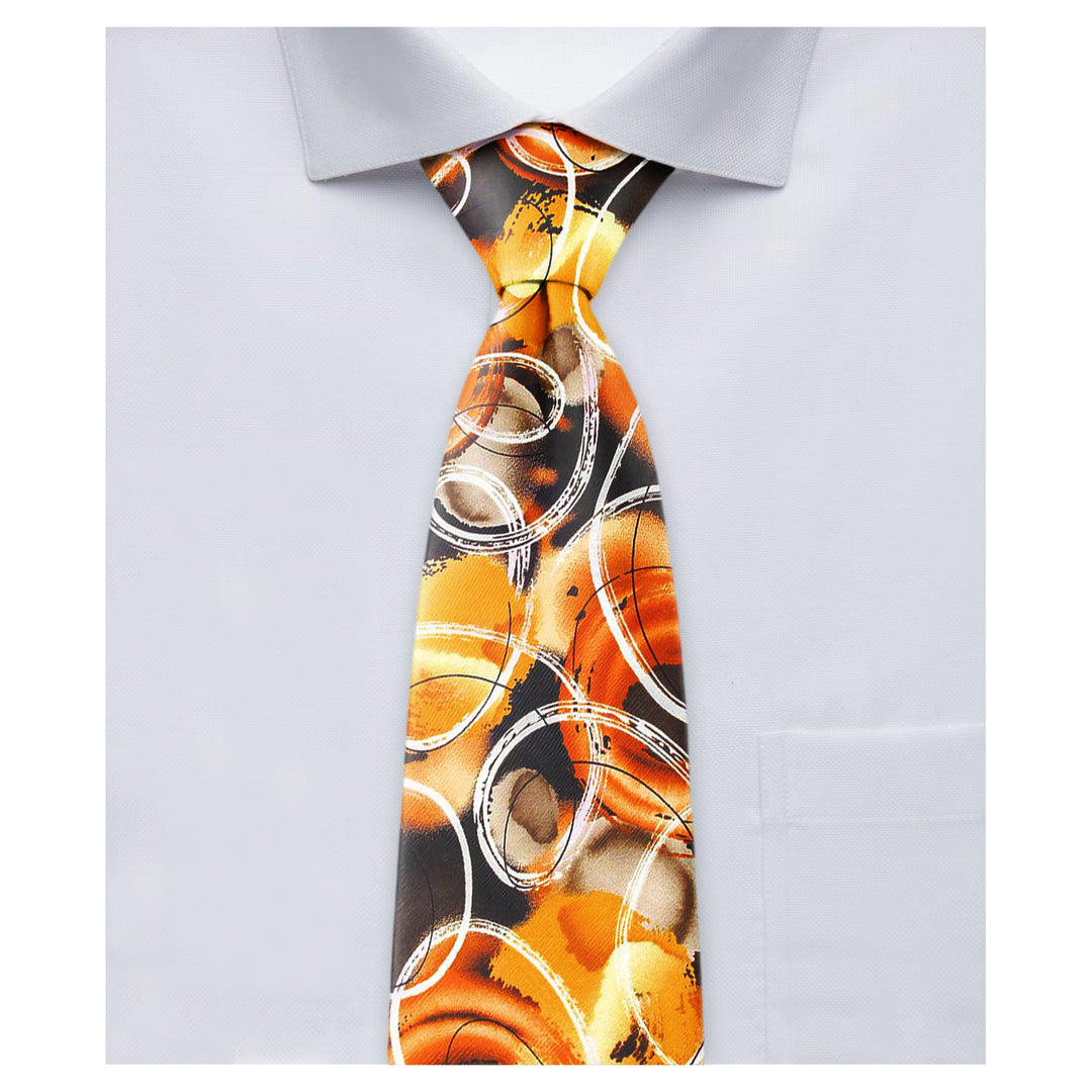 Jerry Garcia Snail Garden Extra Long Tie