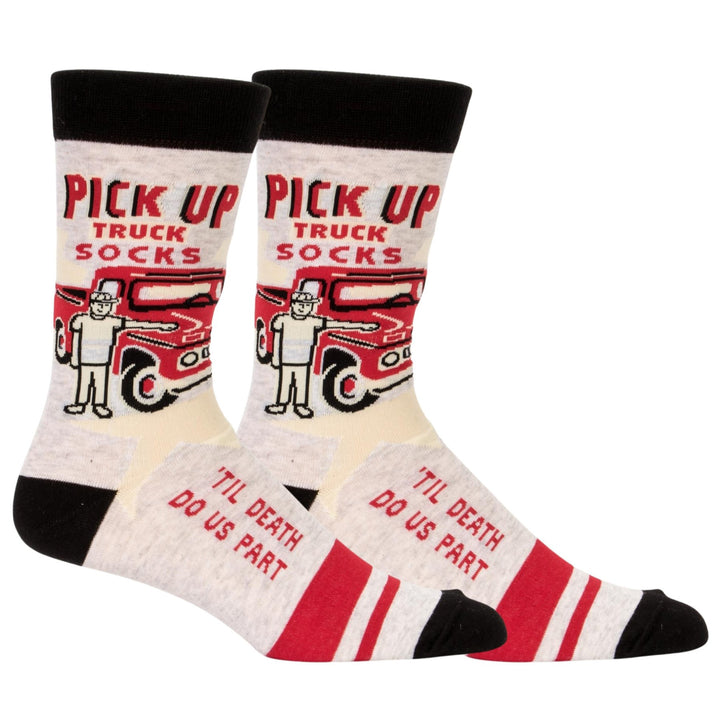Men's Pick-Up Truck Crew Novelty Socks