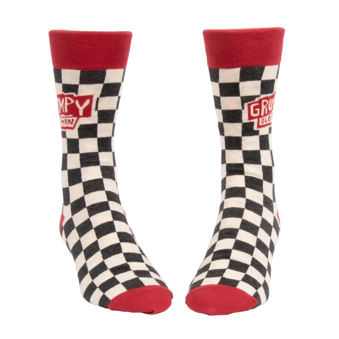 Grumpy Old Man Funny Socks for Men