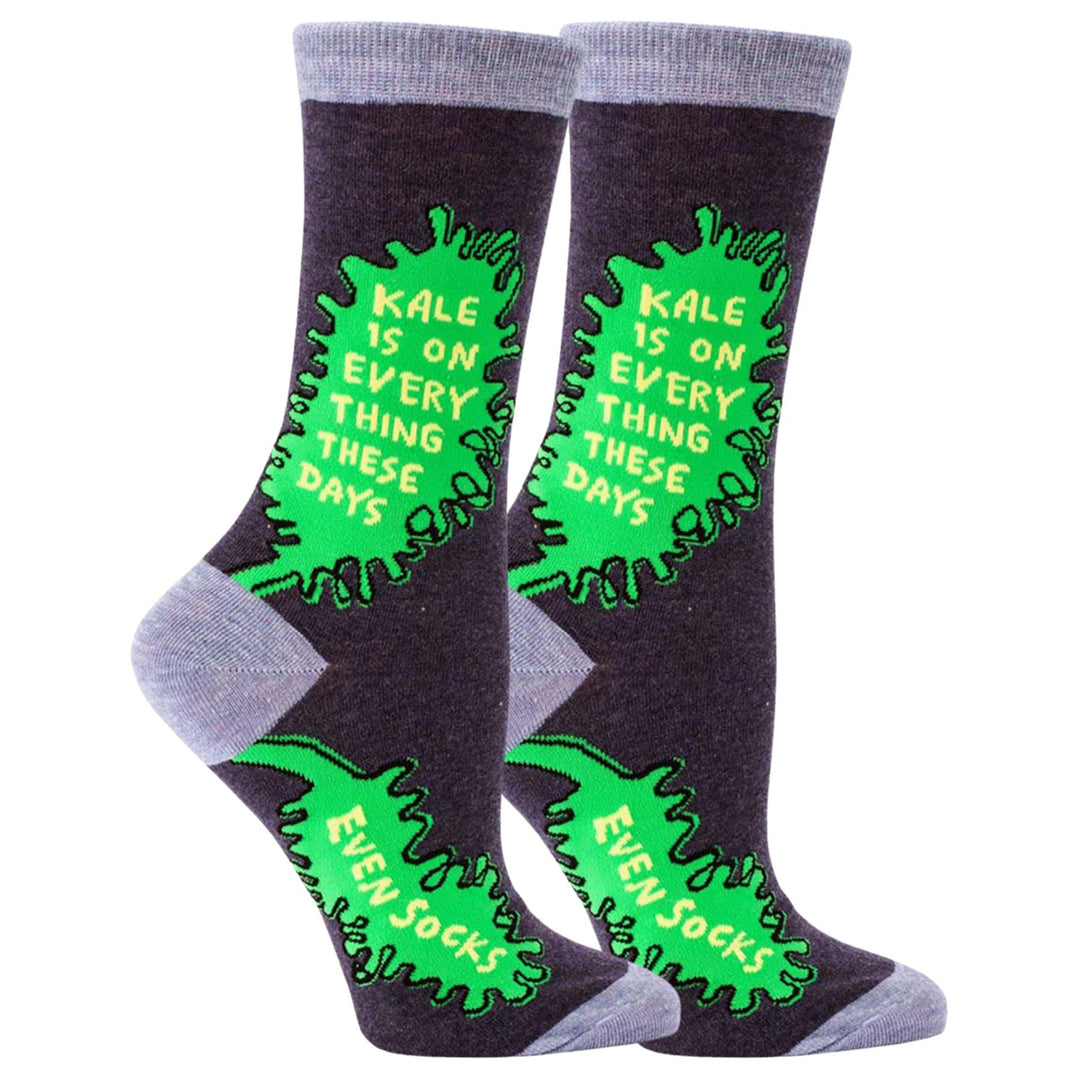 Women's Kale is on Everything Crew Socks