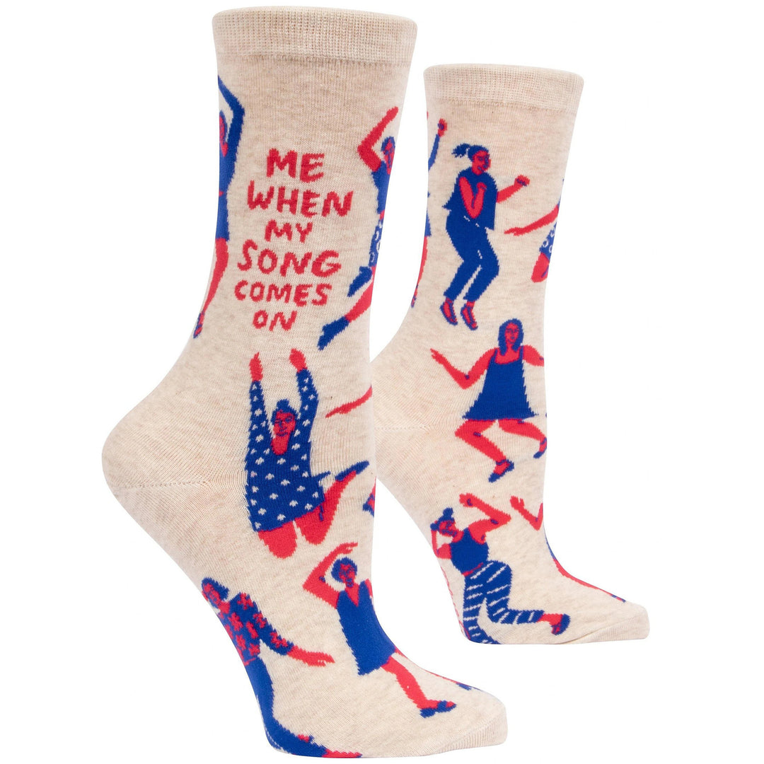 When My Song Comes On Socks for Women