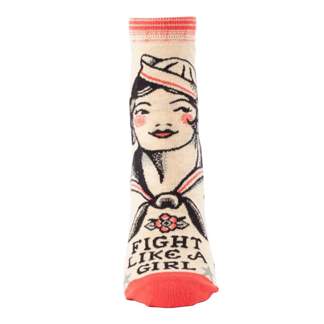 Fight Like a Girl Ankle Socks for Women