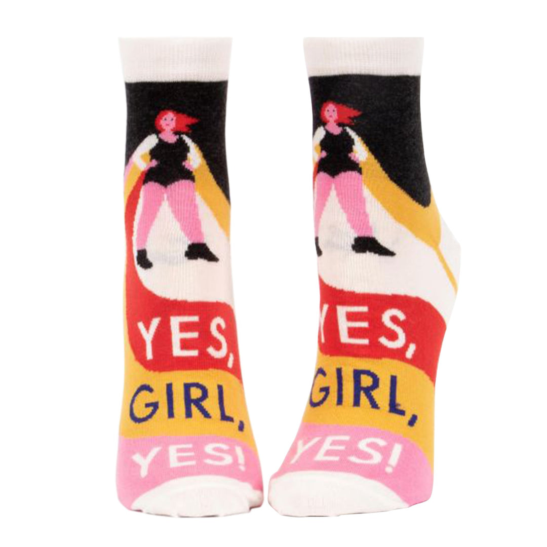 Yes Girl, Yes Ankle Socks for Women