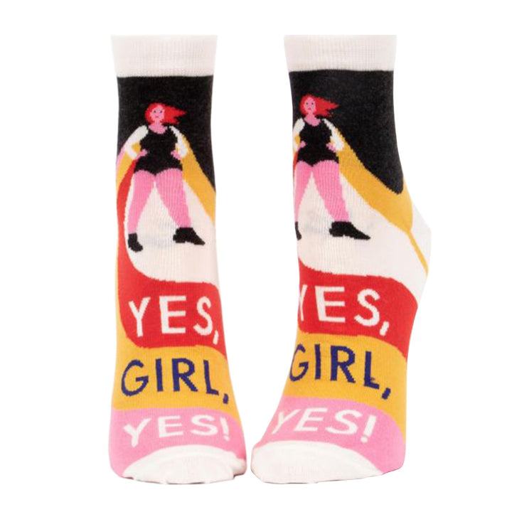 Yes Girl, Yes Ankle Socks for Women