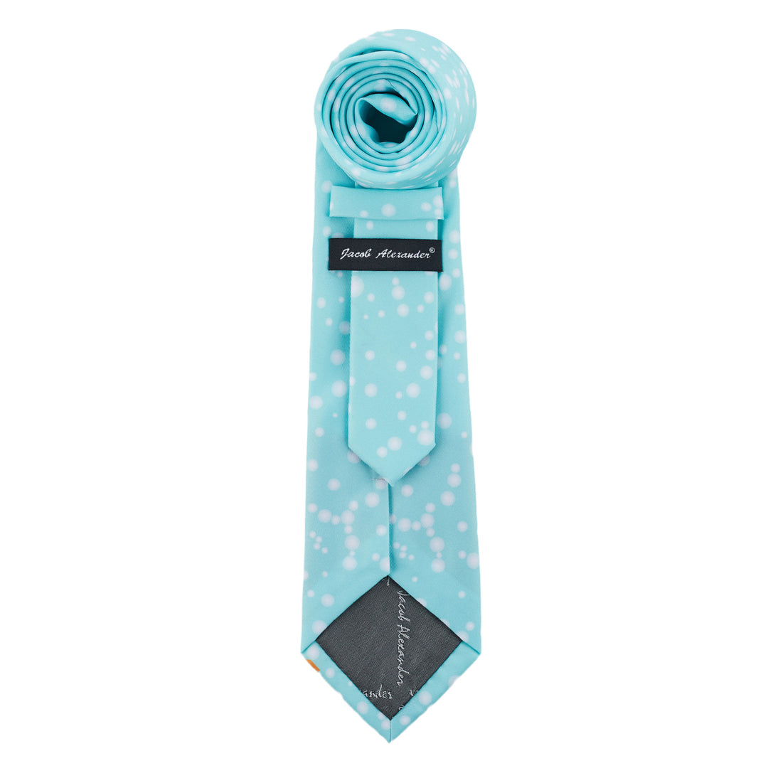 Seasons Greetings from Reindeer Tie - Aqua
