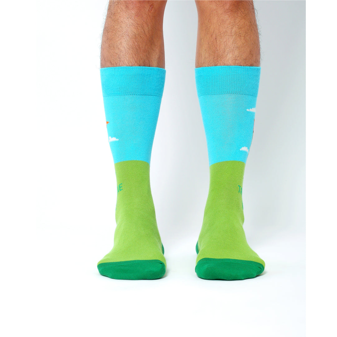 Talk Birdie to Me Funny Socks for Men