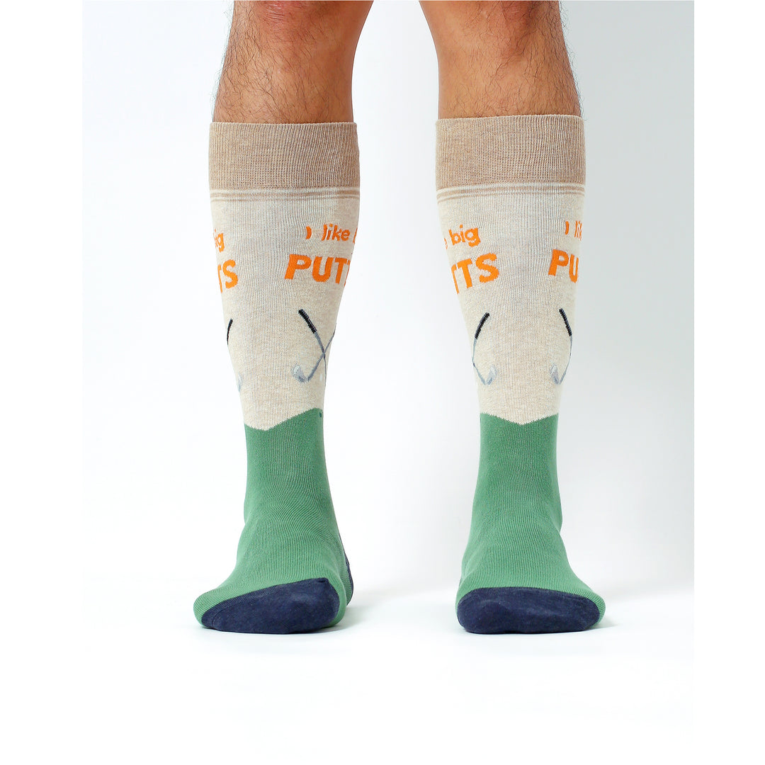 I like Big Putts Funny Socks for Men