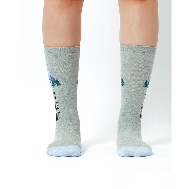 I'd Hike That Socks for Women