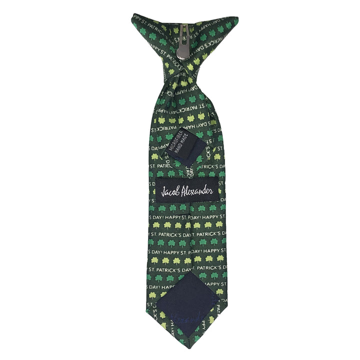 Kid's St. Patrick's Shamrocks 8" Clip-On Tie