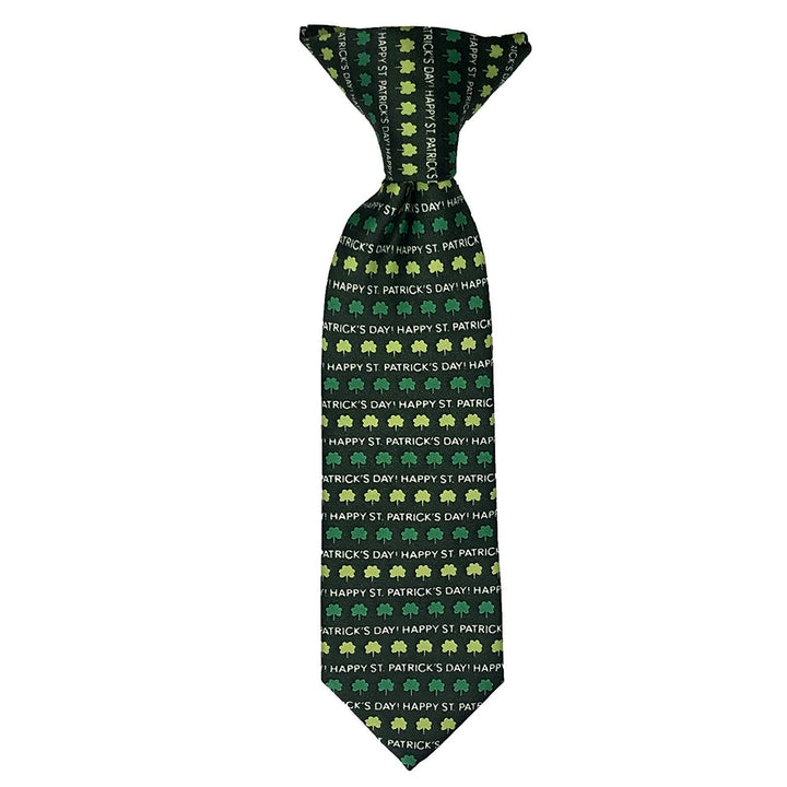 Kid's St. Patrick's Shamrocks 8" Clip-On Tie
