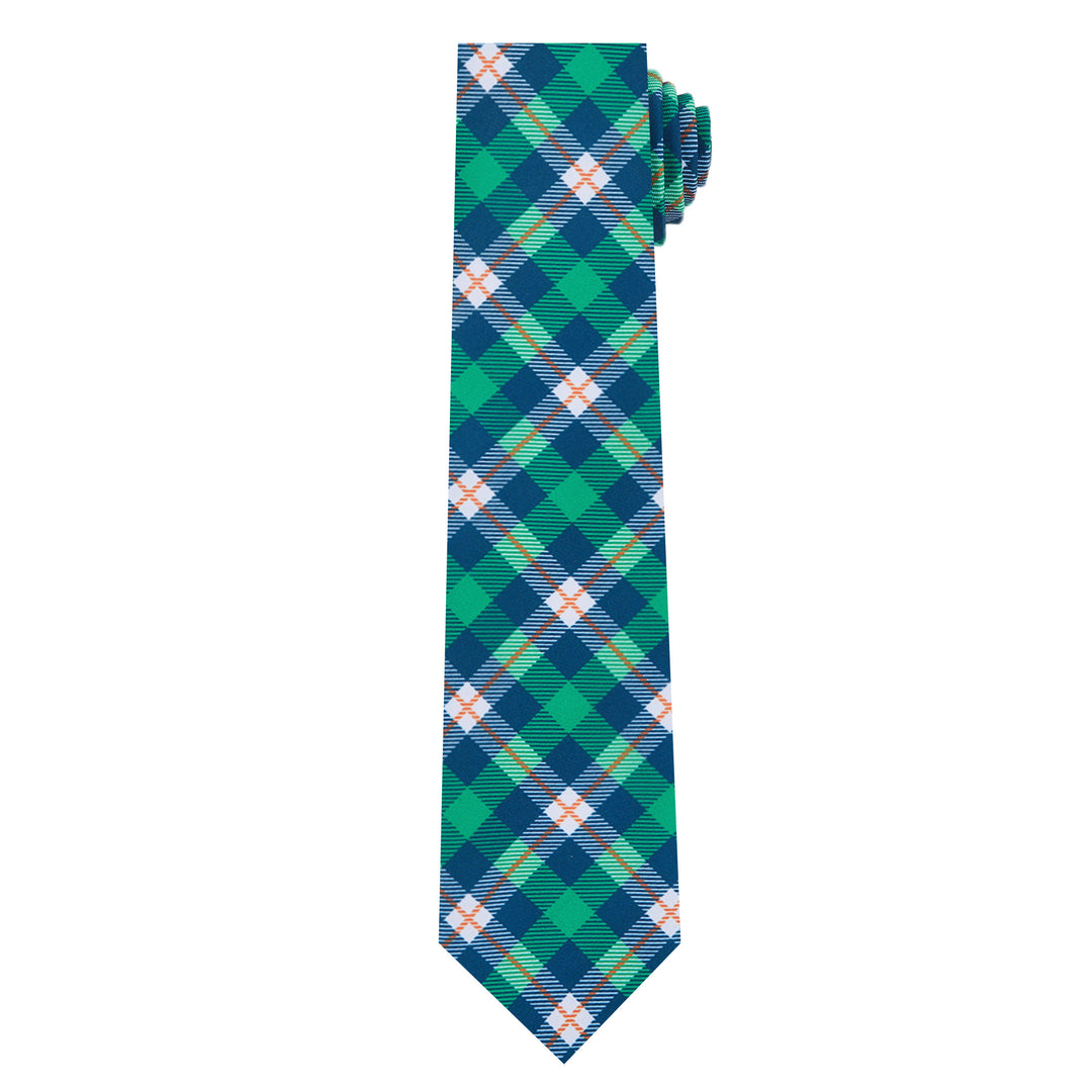 St. Patrick's Tartan Plaid Diagonal Tie
