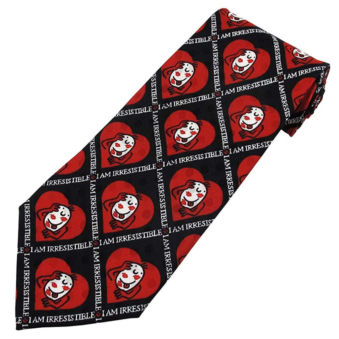 Valentine's I am Irresistible Hearts Tie