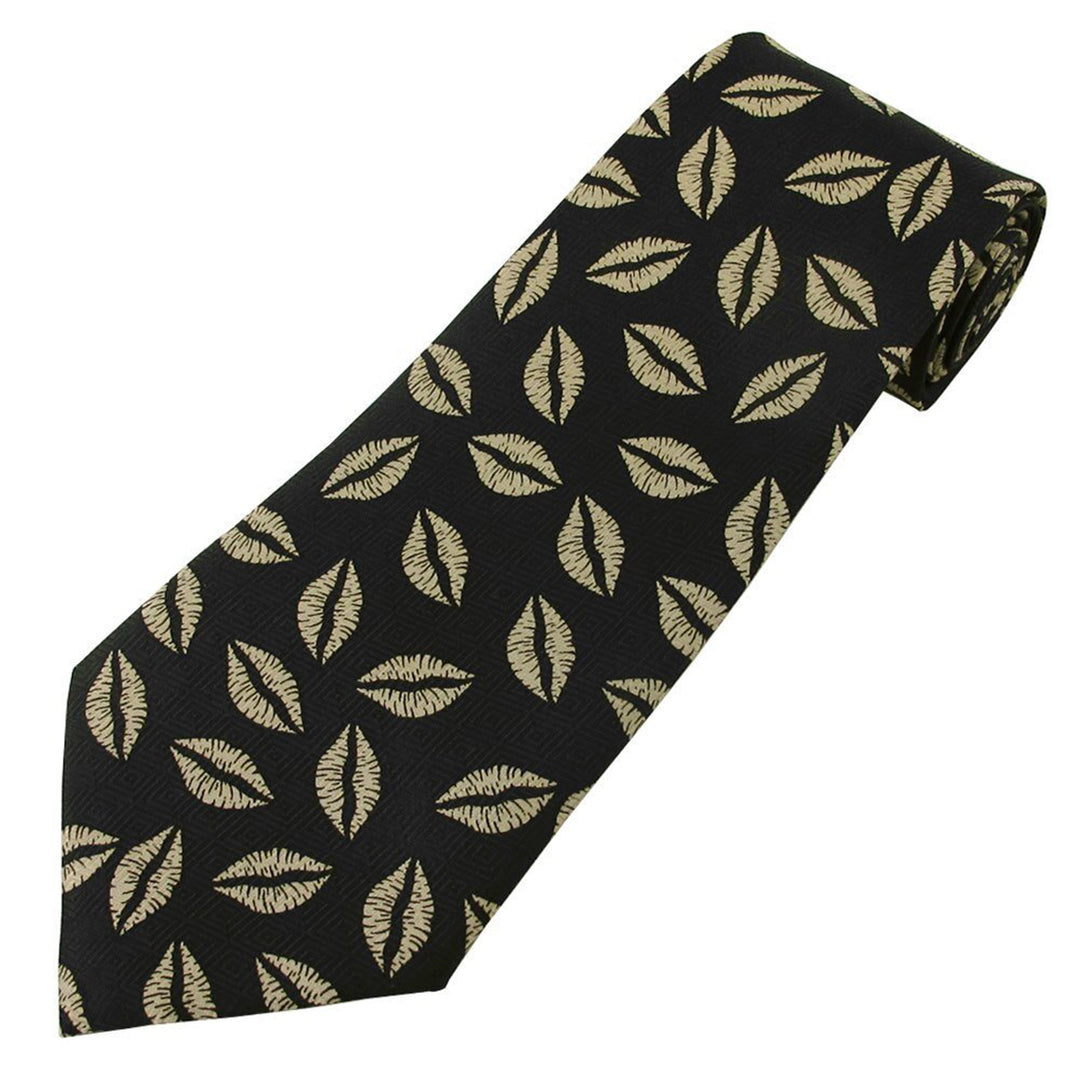 Valentine's Neutral Color Lipstick Kisses Tie