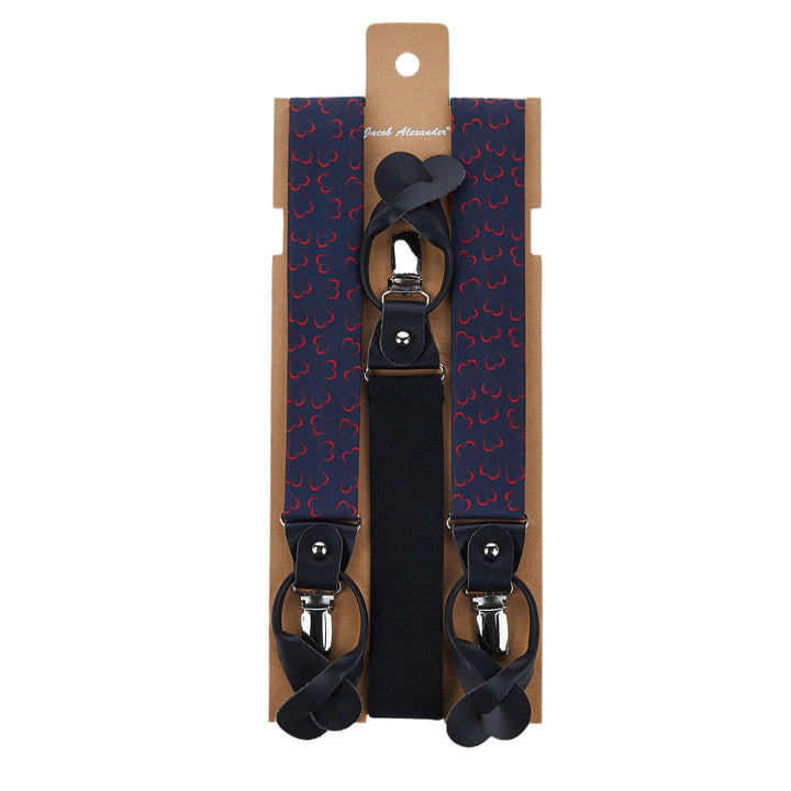 Valentine's Heart Outline Suspenders