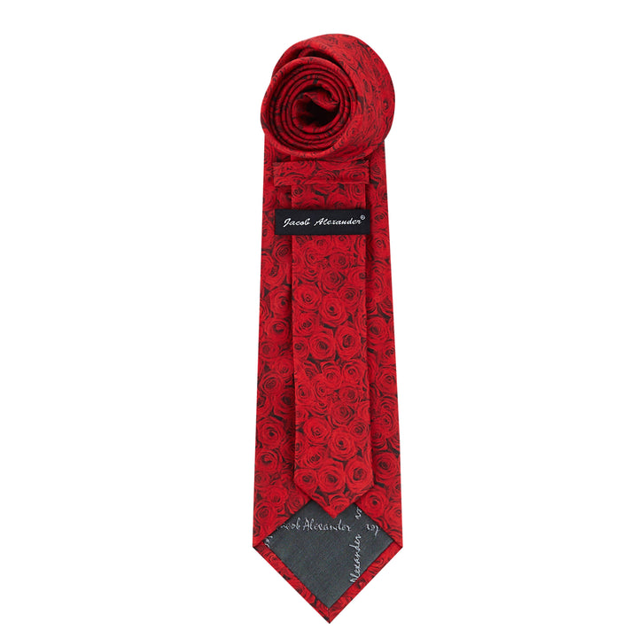 Valentine's Red Roses Tie