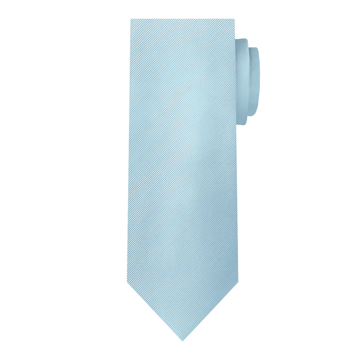 Silk Blend Solid Tie - Sky Blue