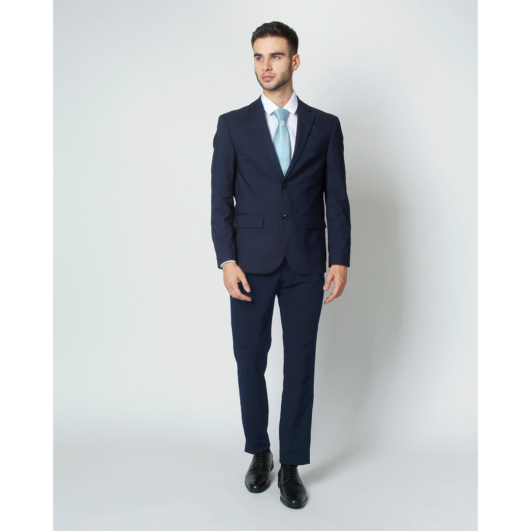 Silk Blend Solid Tie - Sky Blue