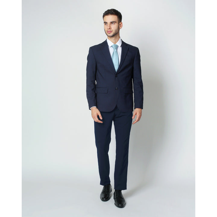 Silk Blend Solid Tie - Sky Blue