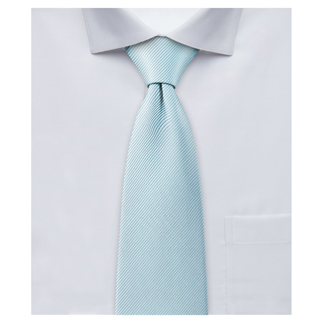 Silk Blend Solid Tie - Sky Blue