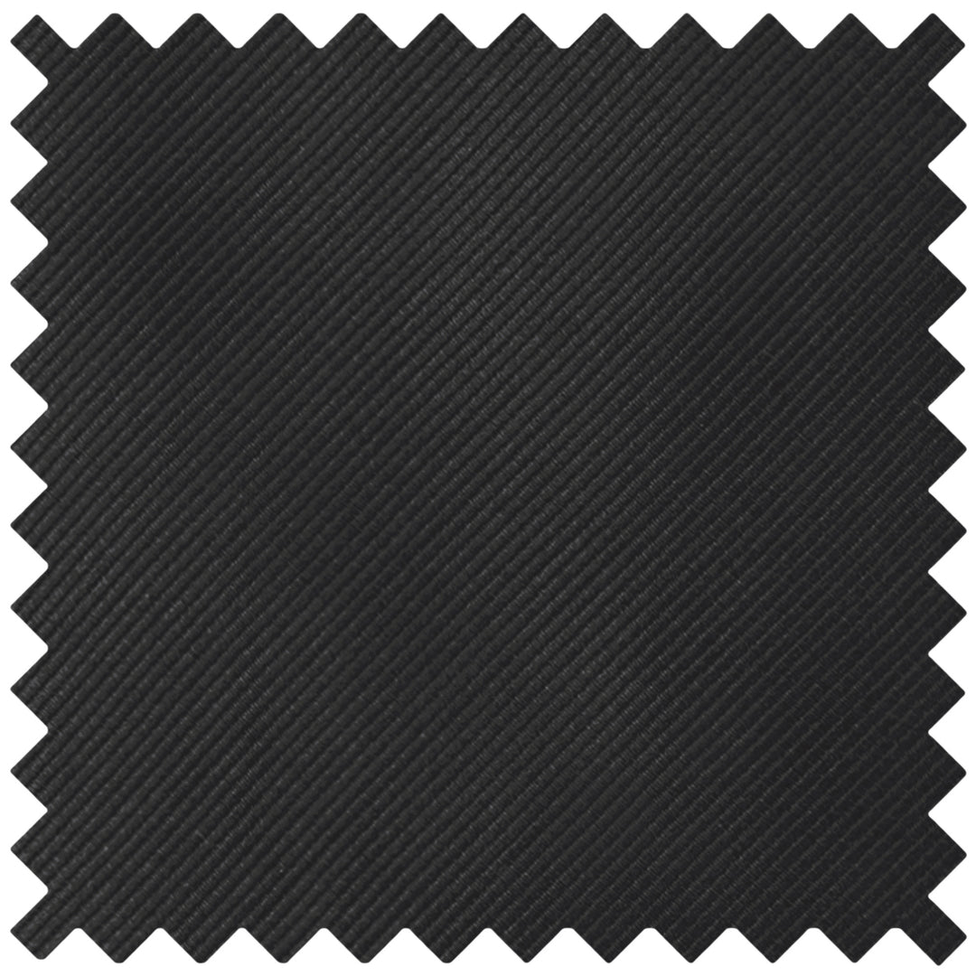 Silk Blend Solid Tie - Charcoal Gray