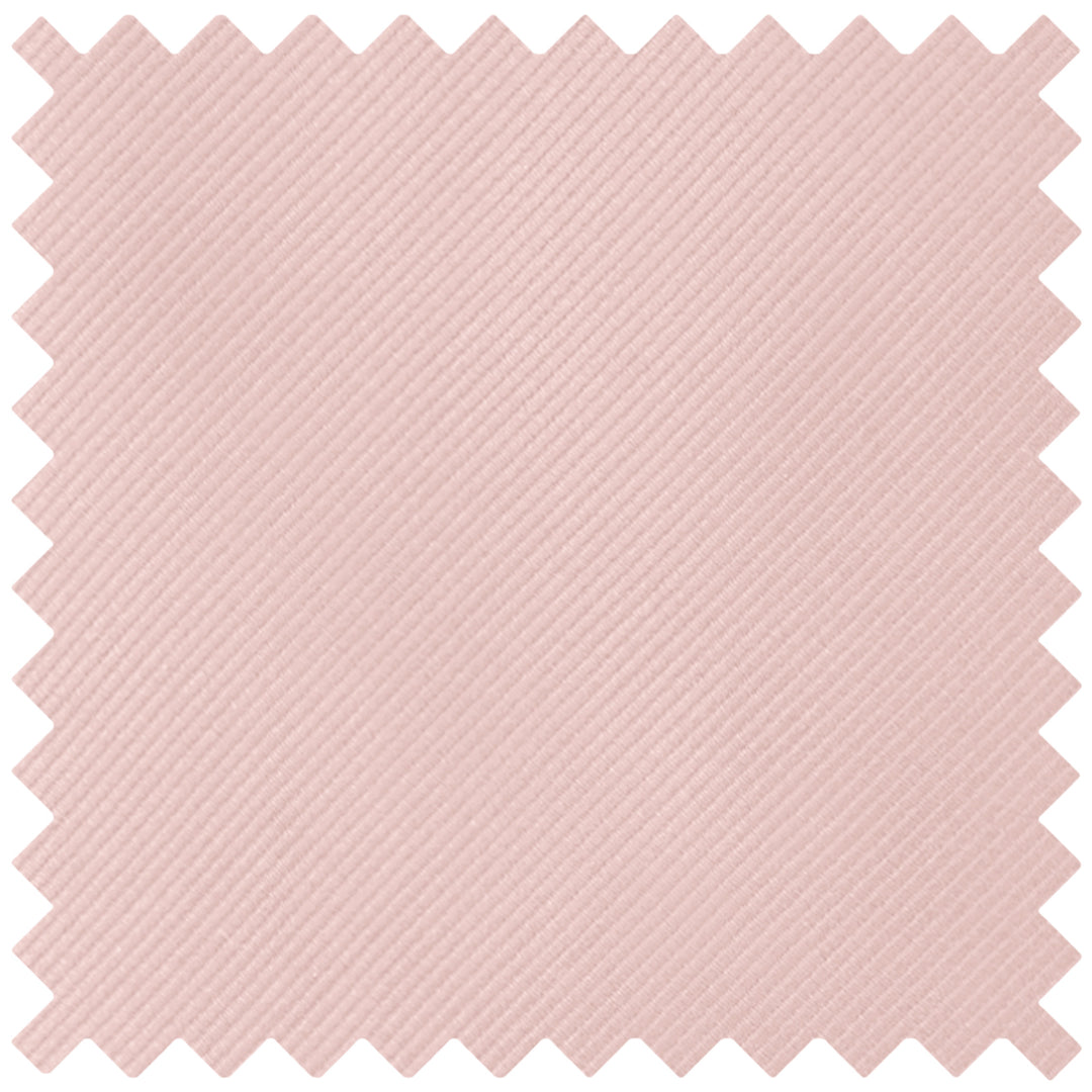 Silk Blend Solid Tie - Bridal Pink