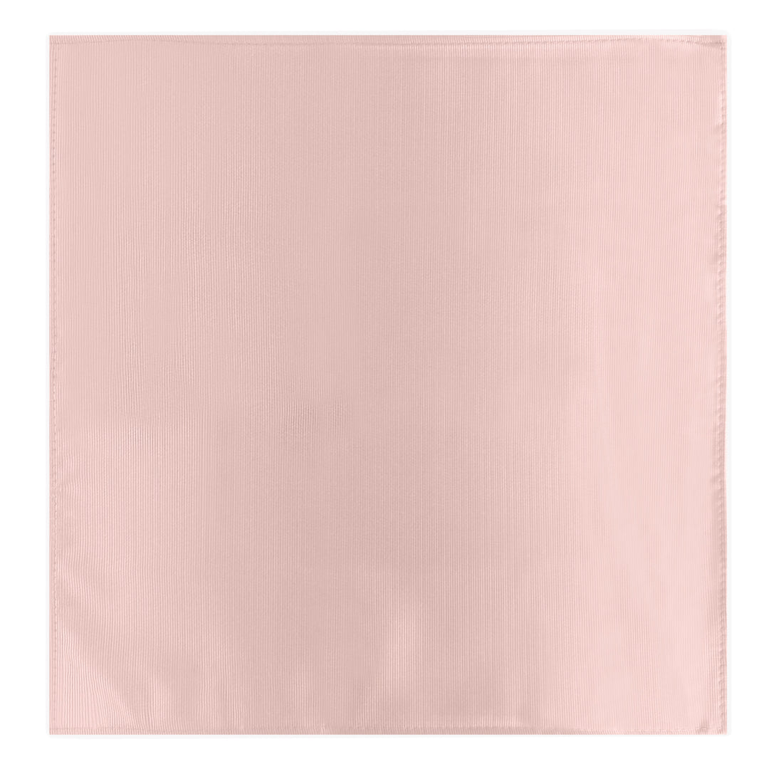 Wedding Silk Blend Solid Pocket Square - Bridal Pink