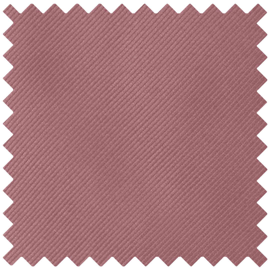 Silk Blend Solid Tie - Dusty Rose