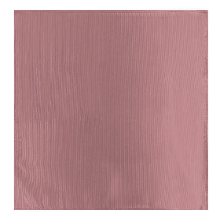Silk Blend Solid Pocket Square - Dusty Rose