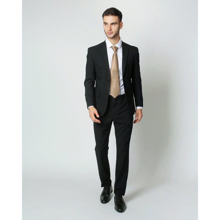 Silk Blend Solid Tie - Royal Gold