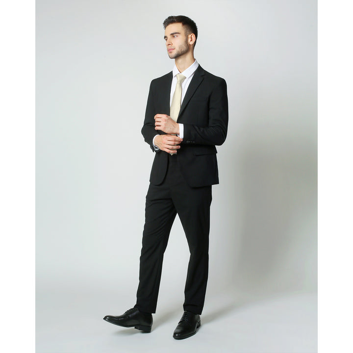 Silk Blend Solid Tie - Mod White