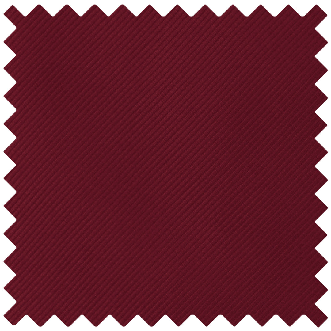 Silk Blend Solid Tie - Red Velvet